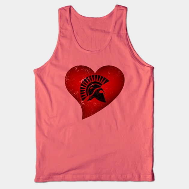 Love My Gun Rights. Spartan Warrior Tank Top by DazzlingApparel